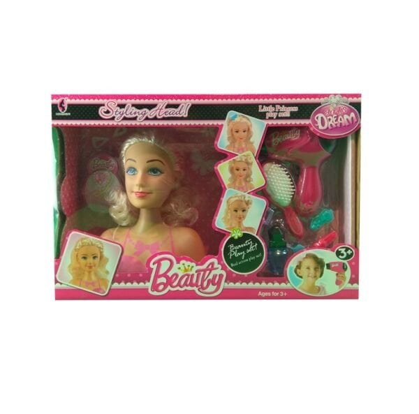 Acar Kutulu Aksesuarlı Bust Bebek Seti V9760-AB