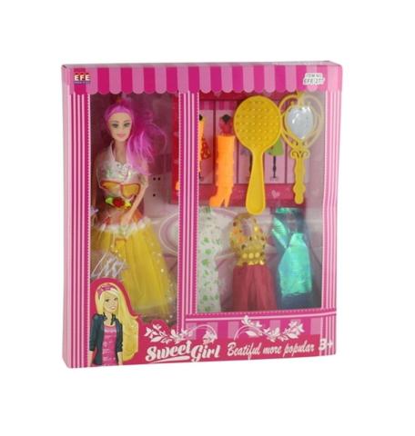 Efe Sweet Girl Aksesuarlı Bebek 277