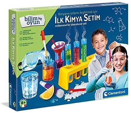 Clementoni Bilim ve Oyun İlk Kimya Seti 64228