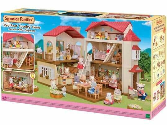 Adore Sylvanian Oyun Odalı Işıklı Şehir Evi 5708