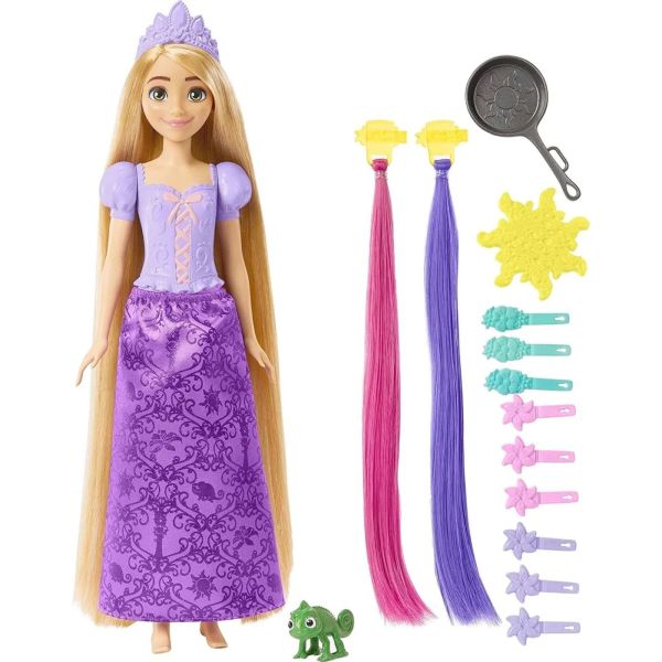 Mattel Renk Değiştiren Sihirli Saçlı Rapunzel HLW18