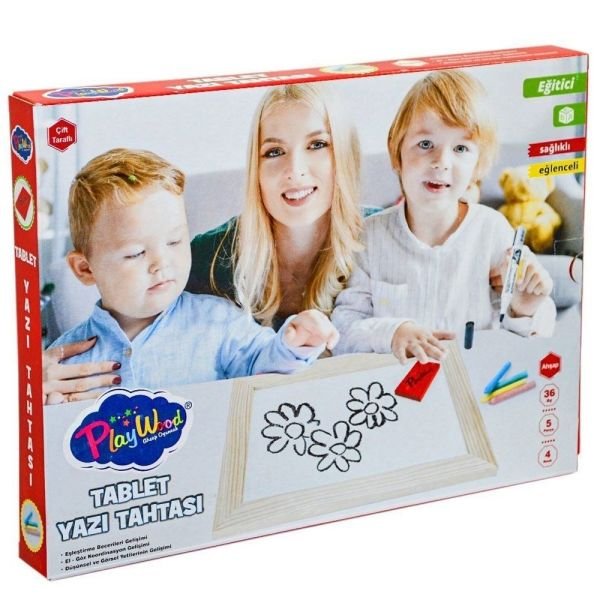 Onyıl Kutuda Ahşap Tablet Yazi Tahtasi