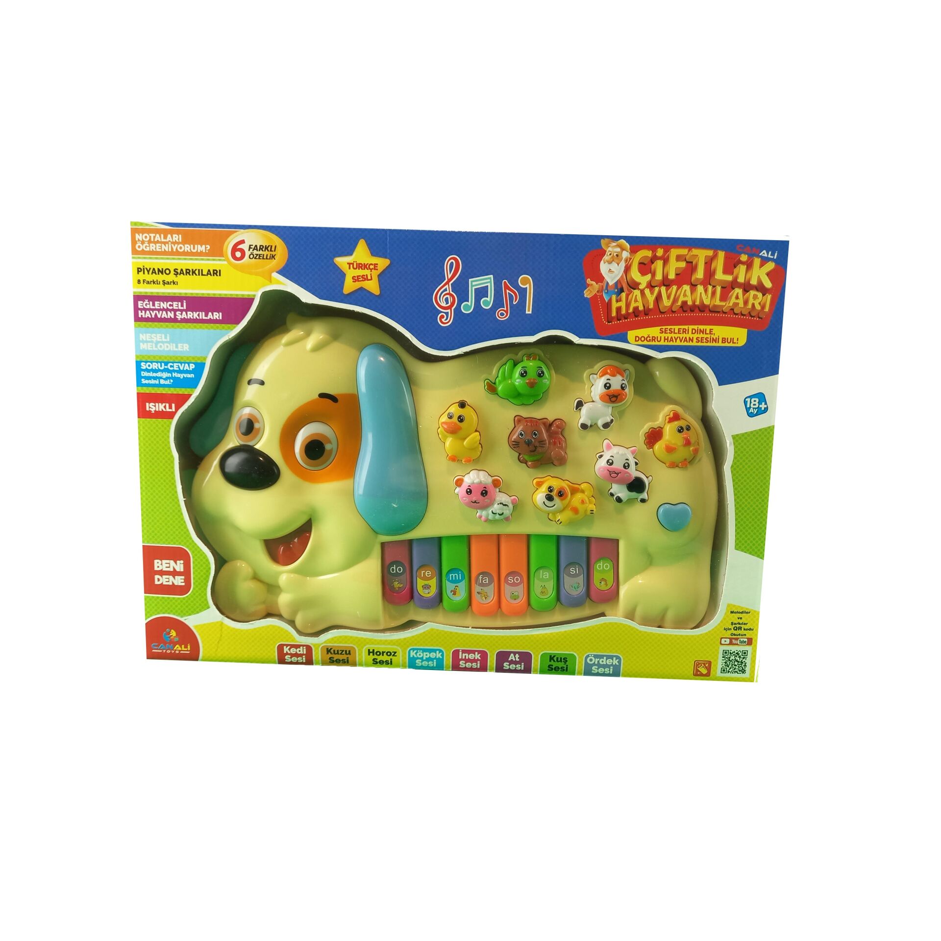 Canali İnek Görünümlü Piyano CNL-2223