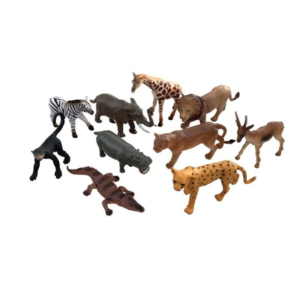 Vardem Kutulu 10 Parça Vahşi Hayvan Seti D5801
