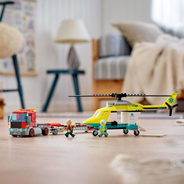 Lego City Kurtarma Helikopteri Nakliyesi 60343