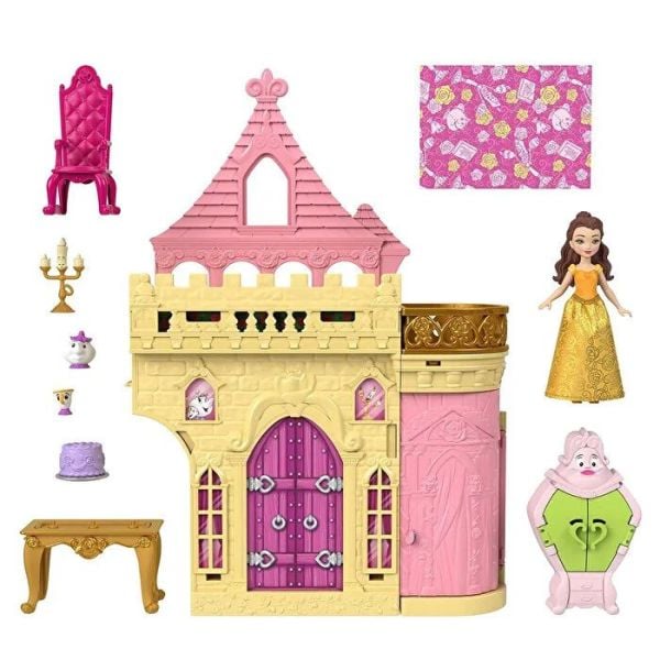 Mattel Disney Prenses Belle'in Şatosu Set HLW92