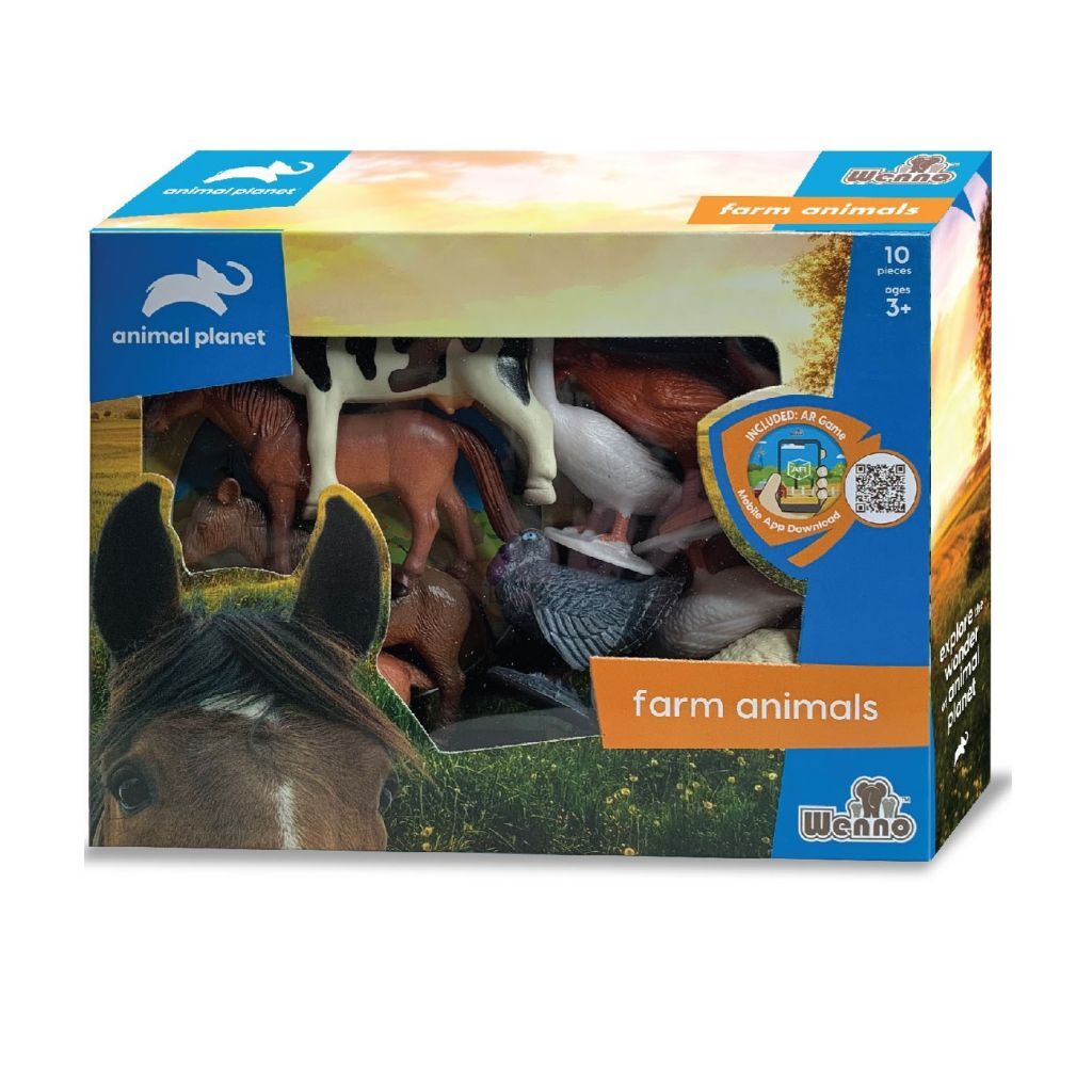 Vardem Kutulu 10 Parça Çiftlik Hayvanlari Seti D58