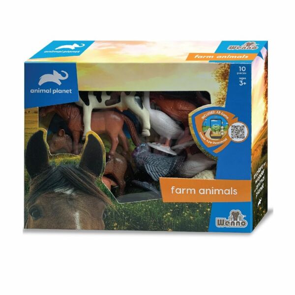 Vardem Kutulu 10 Parça Çiftlik Hayvanlari Seti D58