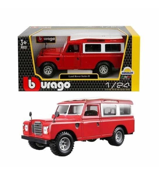 Sunman 1:24 Land Rover Series II Kırmızı S00022063