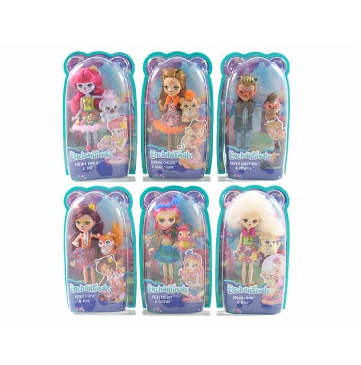 Mattel Enchantimals Popüler Karakter Bebekler FNH22