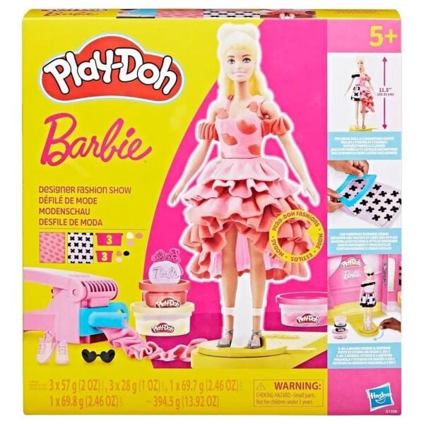Hasbro Play Doh Barbie Tasarım Moda Show G1356