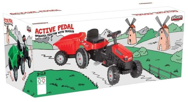 Pilsan Active Traktör Römorklu Pedallı 07316