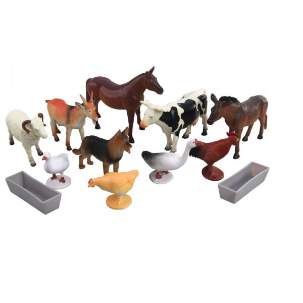 Vardem Kutulu 12 Parça Çiftlik Hayvanlari Seti D59