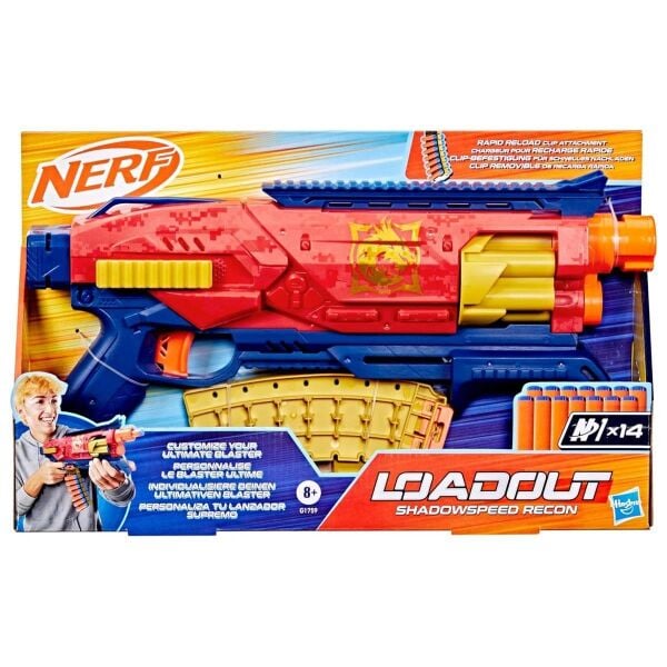 Hasbro Nerf Loadout Shadowspeed Recon G1759