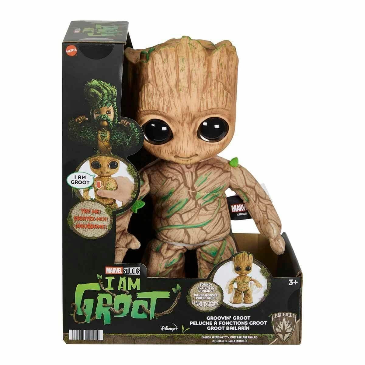 Mattel Marvel Groot Sesli ve Hareketli Pelüş HJM23