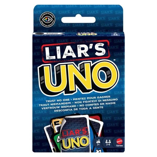 Mattel Uno Liars Kartlar