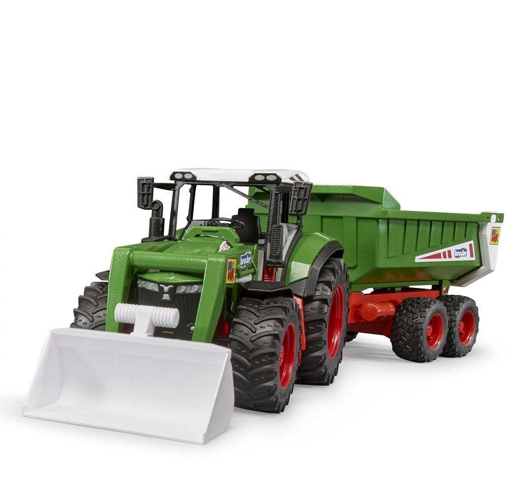 Bruder Roadmax Kepçeli Römorklu Traktör 03452