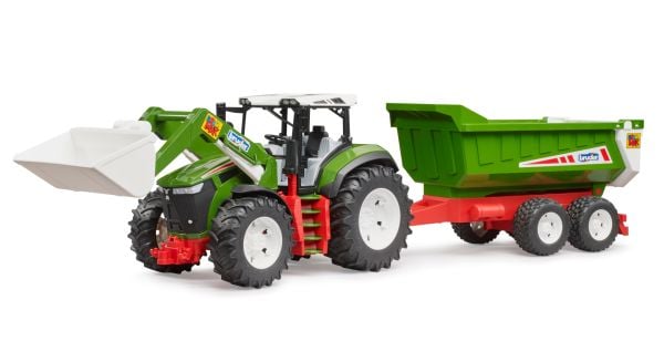 Bruder Roadmax Kepçeli Römorklu Traktör 03452