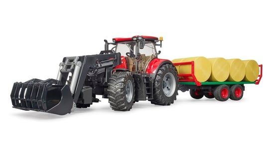 Bruder Roadmax Kepçeli Römorklu Traktör 03452
