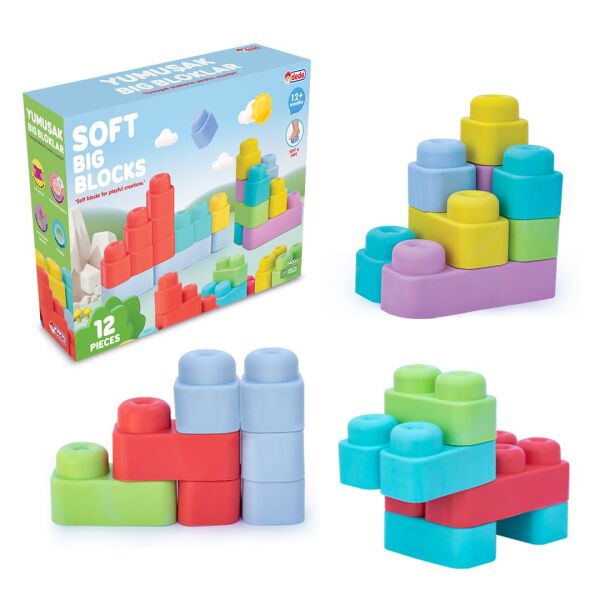 Fen Yumuşak Big Bloklar 12 Parça 04005