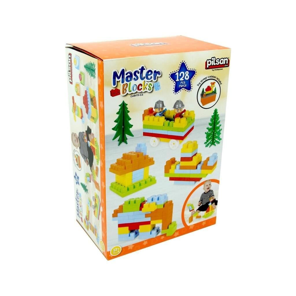 Pilsan Aksesuarlı Master Bloklar 191 Parça 03572
