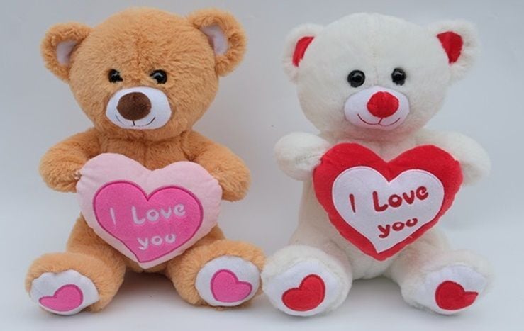 Halley 35 Cm Kalp Tutan Ayı PL62583