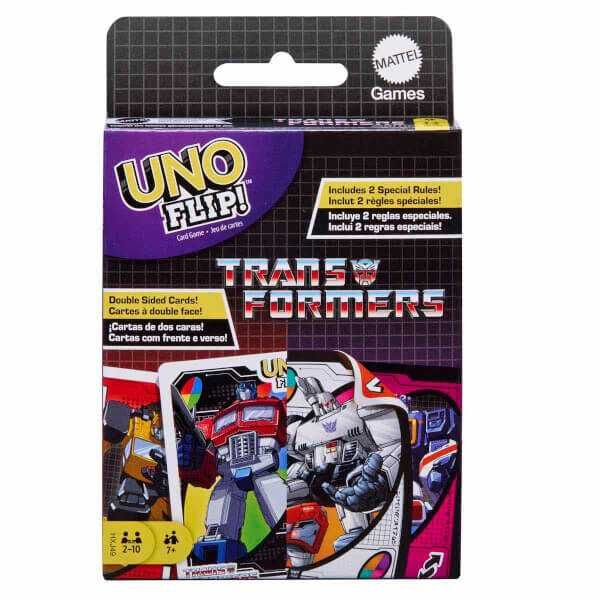 Mattel Uno Flıp Transformers HXJ49