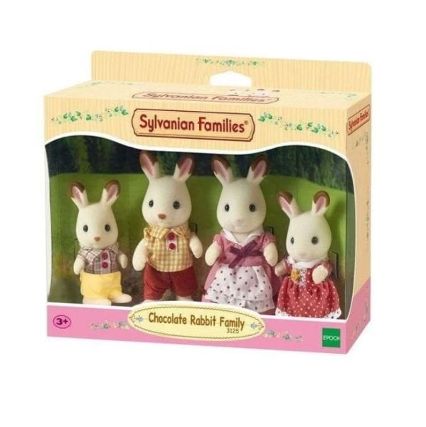 Adore Sylvanian Families Çikolata Kulaklı Tavşan Ailesi