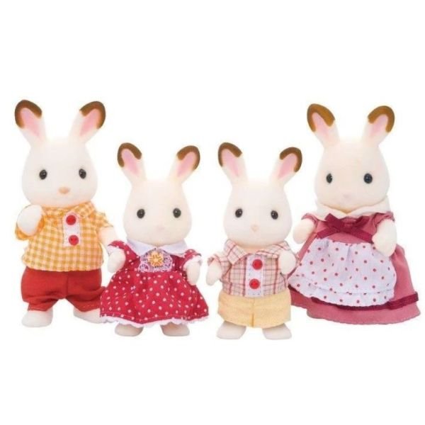 Adore Sylvanian Families Çikolata Kulaklı Tavşan Ailesi