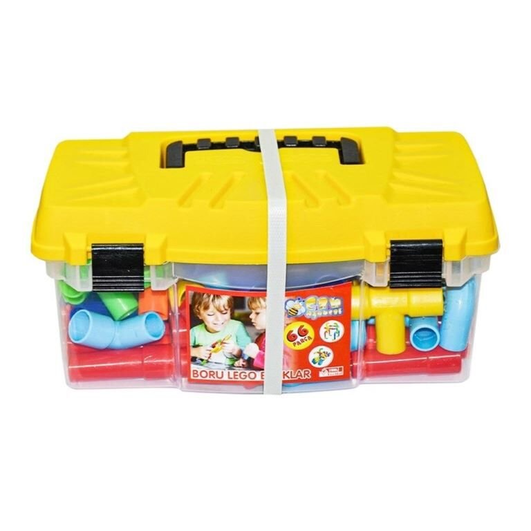 Can Toys Boru Lego Bloklar Çanta 66 Parça Hc1023