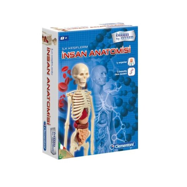 Clementoni İlk Keşiflerim İnsan Anotomisi  64297