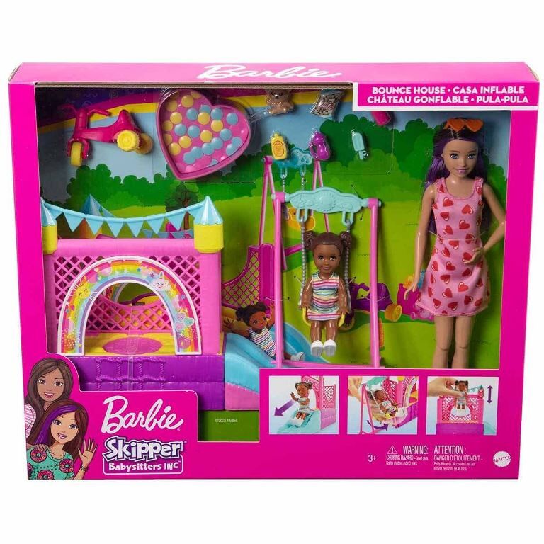 Mattel Barbie Bebek Bakıcısı Skipper Set HHB67