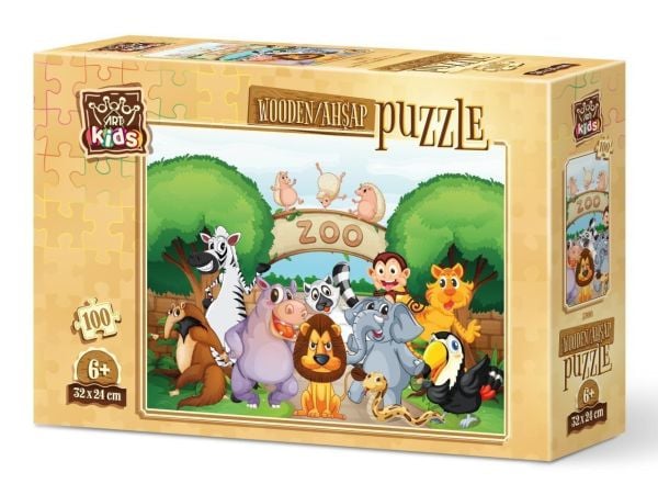 Art Puzzle Hayvanat Bahçesi Ne Hoşgeldiniz 100 Prç 5900