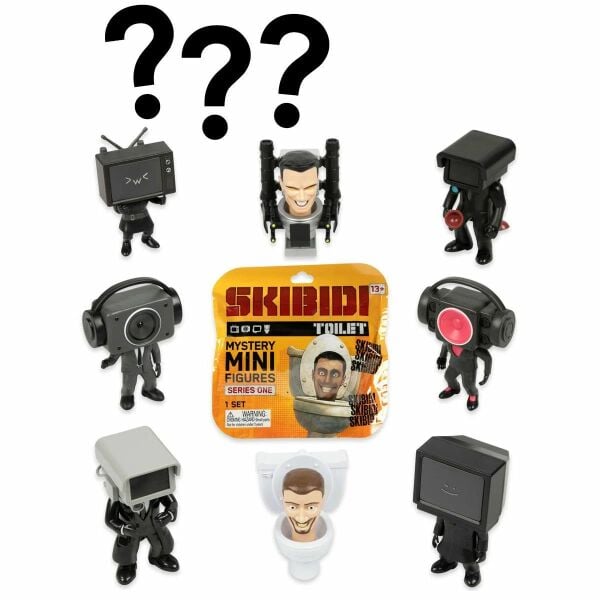 Giochi Skibidi Toilet Mini Surpriz Figür KBD01000