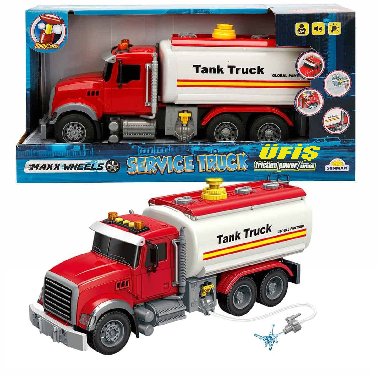 Sunman Transporter İtfaiye Tanker Işıklı S00003326