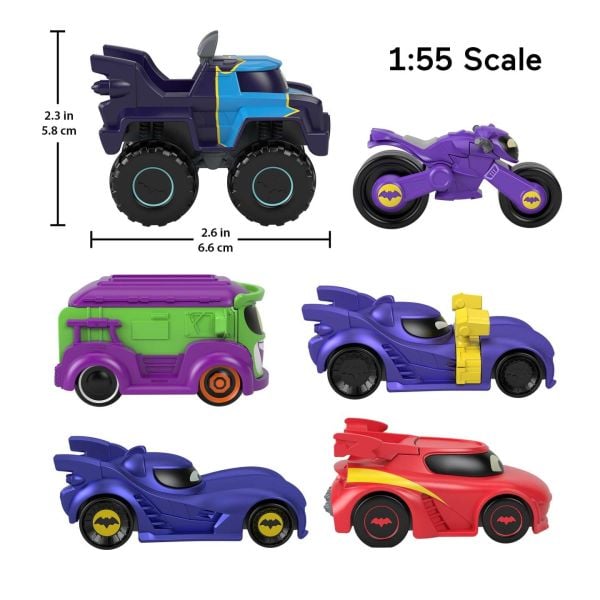 Mattel FP Batwheels Bam Batmobile HML12