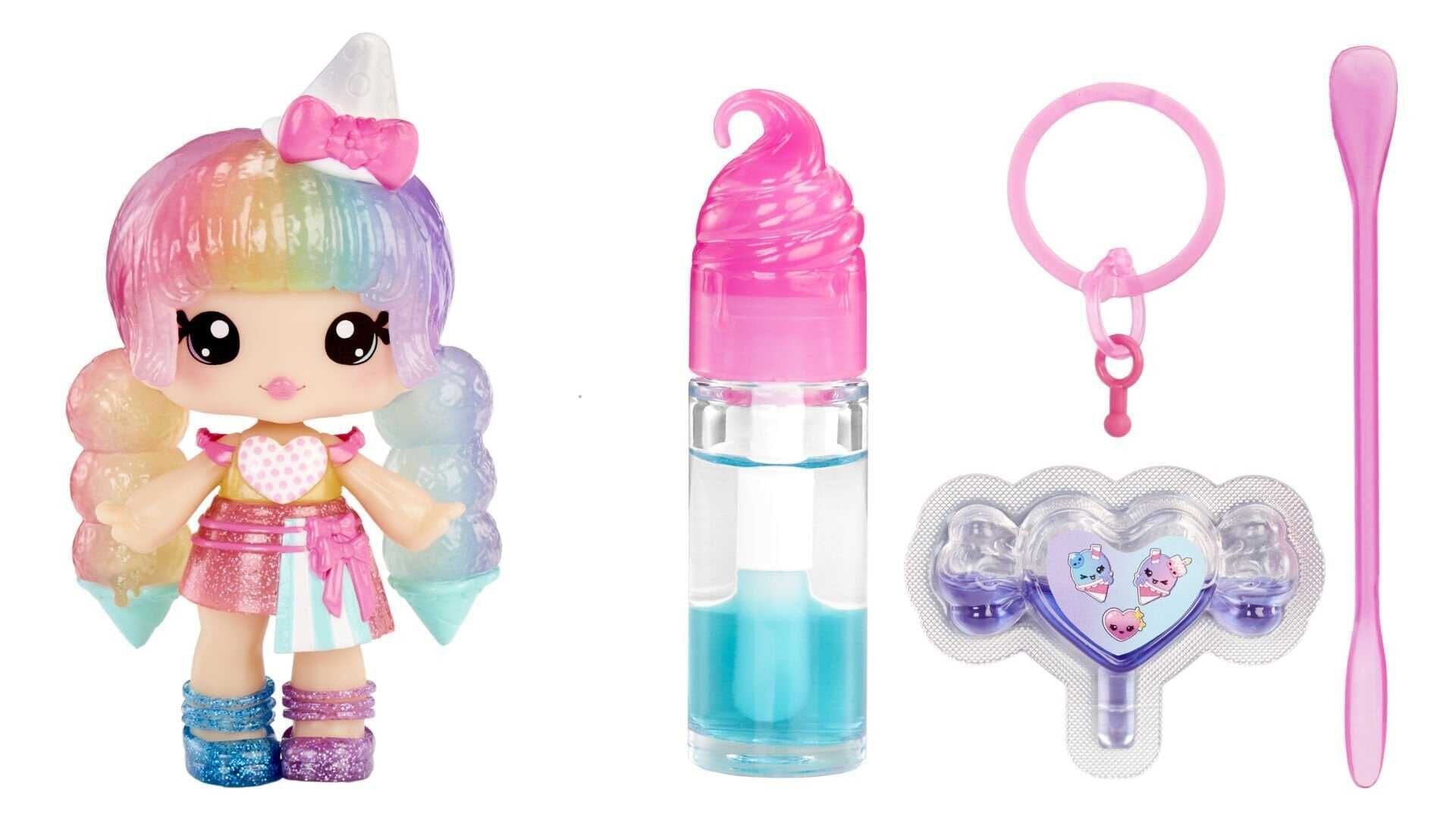Adore Yummiland Stephie Snowcone Bebeği ve Dudak Parlatıcısı - Gizemli Renk Serisi