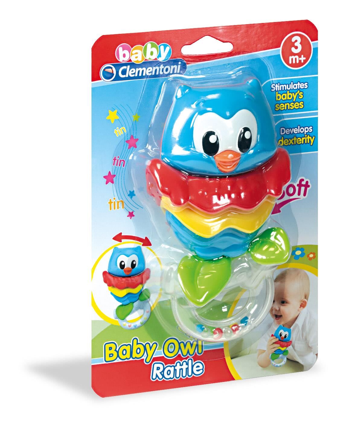 Baby Clementoni Baykuş Çıngırak 17160