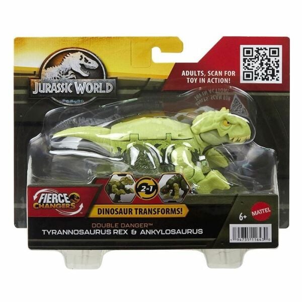 Mattel JW Değişim Seri Çifte Tehlike Dinozor HLP05