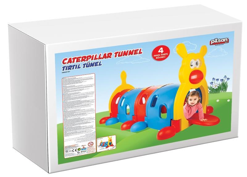 Pilsan Tırtıl Tünel 4 Bölmeli 07977