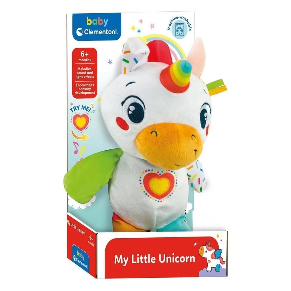 Clementoni Baby Tek Boynuzlu At Peluş Oyuncak 1784