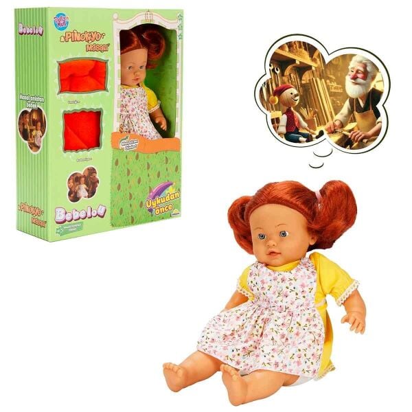 Sunman Bebelou Uykudan Önce Bebeği Masal Anlatan Pinokyo 40 cm